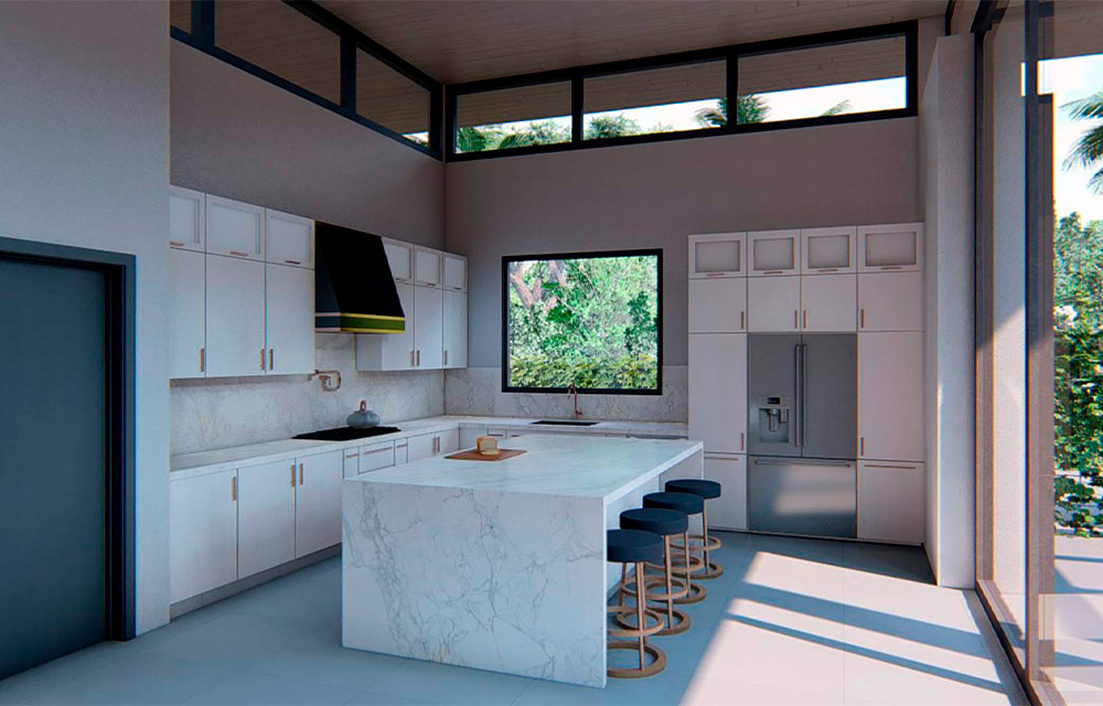 MNF Kitchen and Greenhouse Design Project CJ Arq