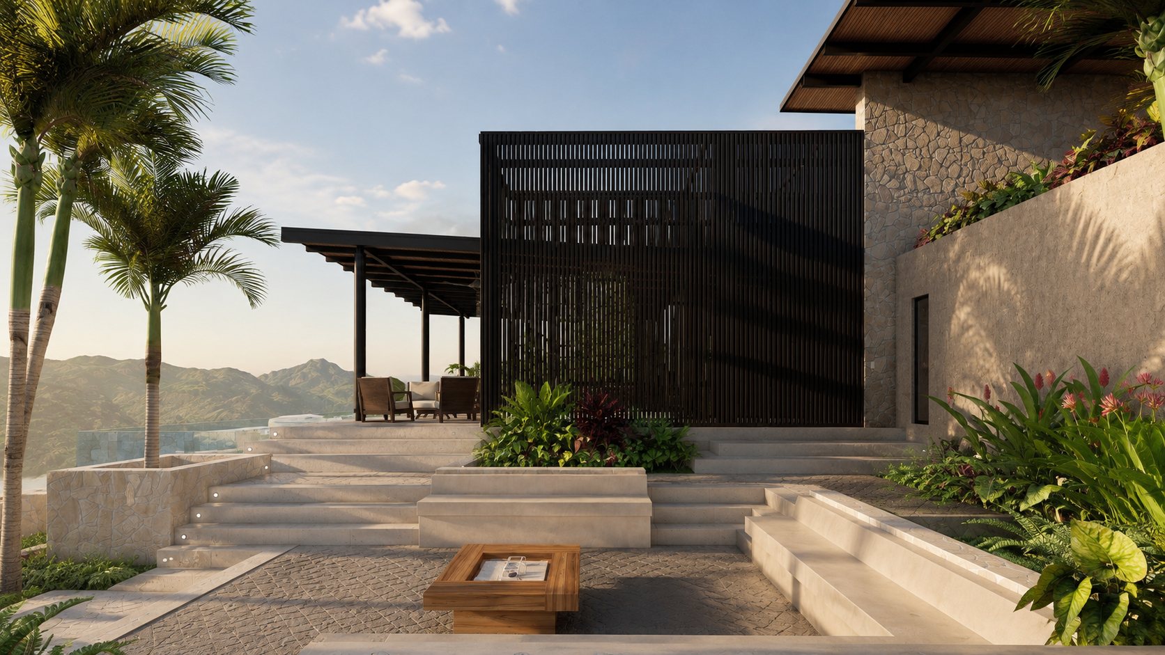 Casa El Sueño, home and landscape in Nuevo Arenal, Costa Rica, by CJarq