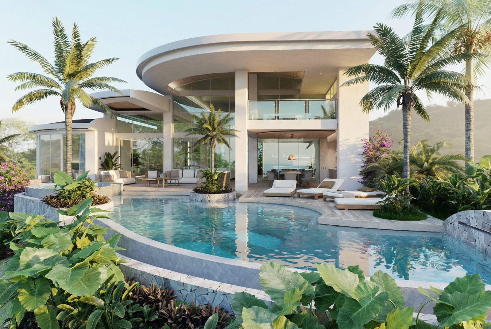 Guayacan, home under construction in Guanacaste, Costa Rica, by CJarq