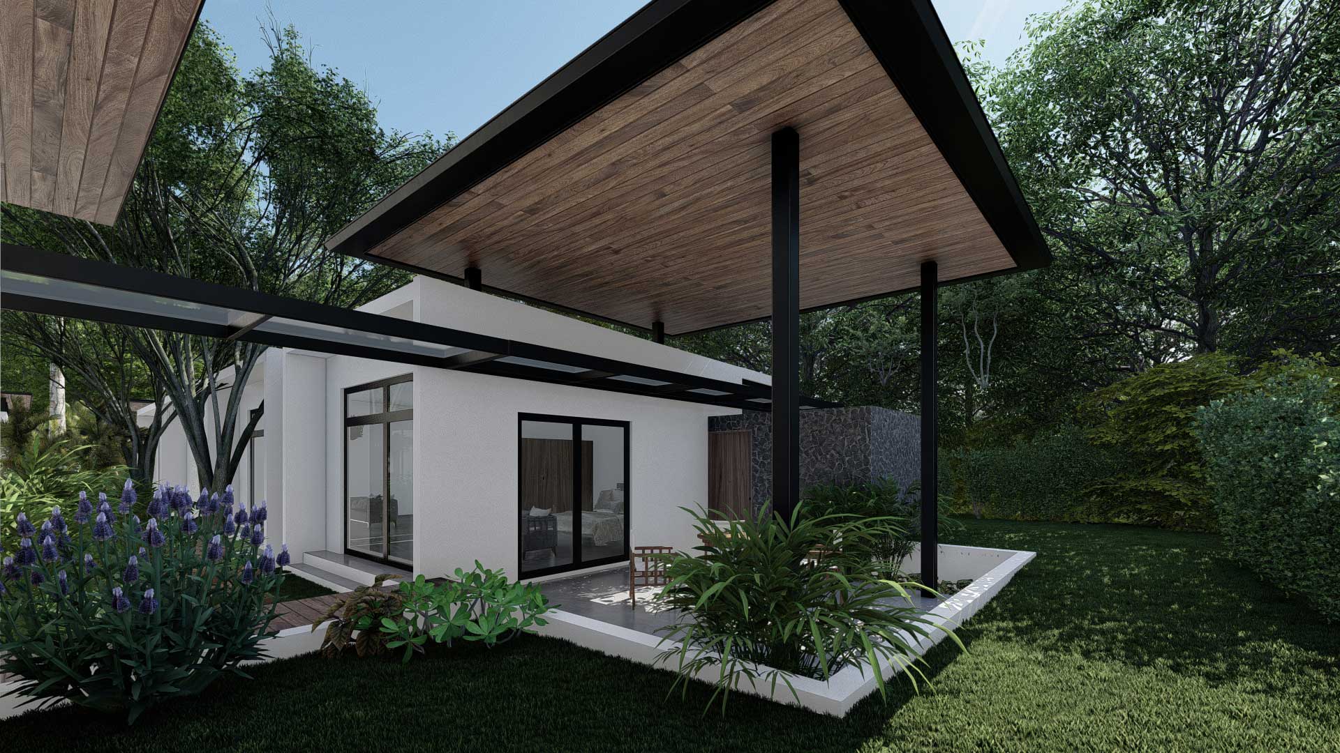 MM House, home and guest house in Playa Grande, Costa Rica, by CJarq