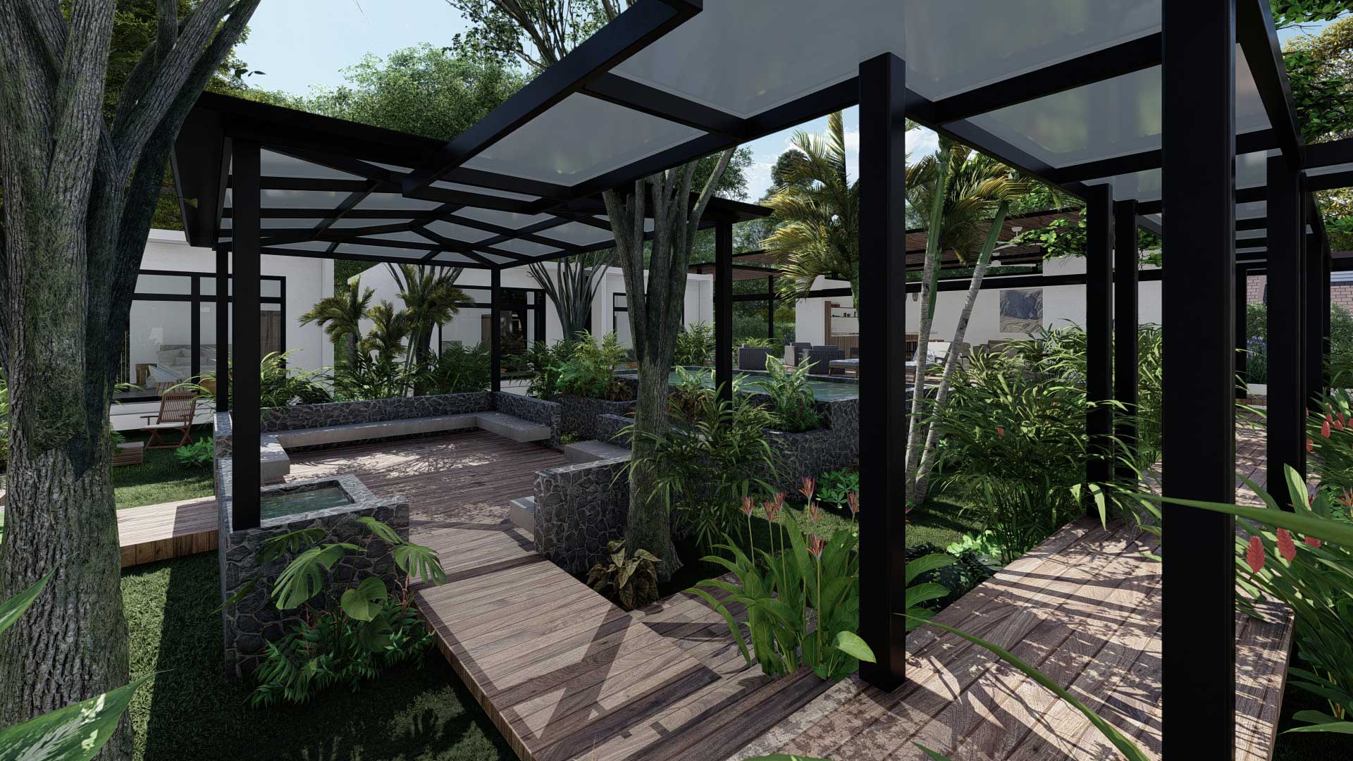 MM House, home and guest house in Playa Grande, Costa Rica, by CJarq