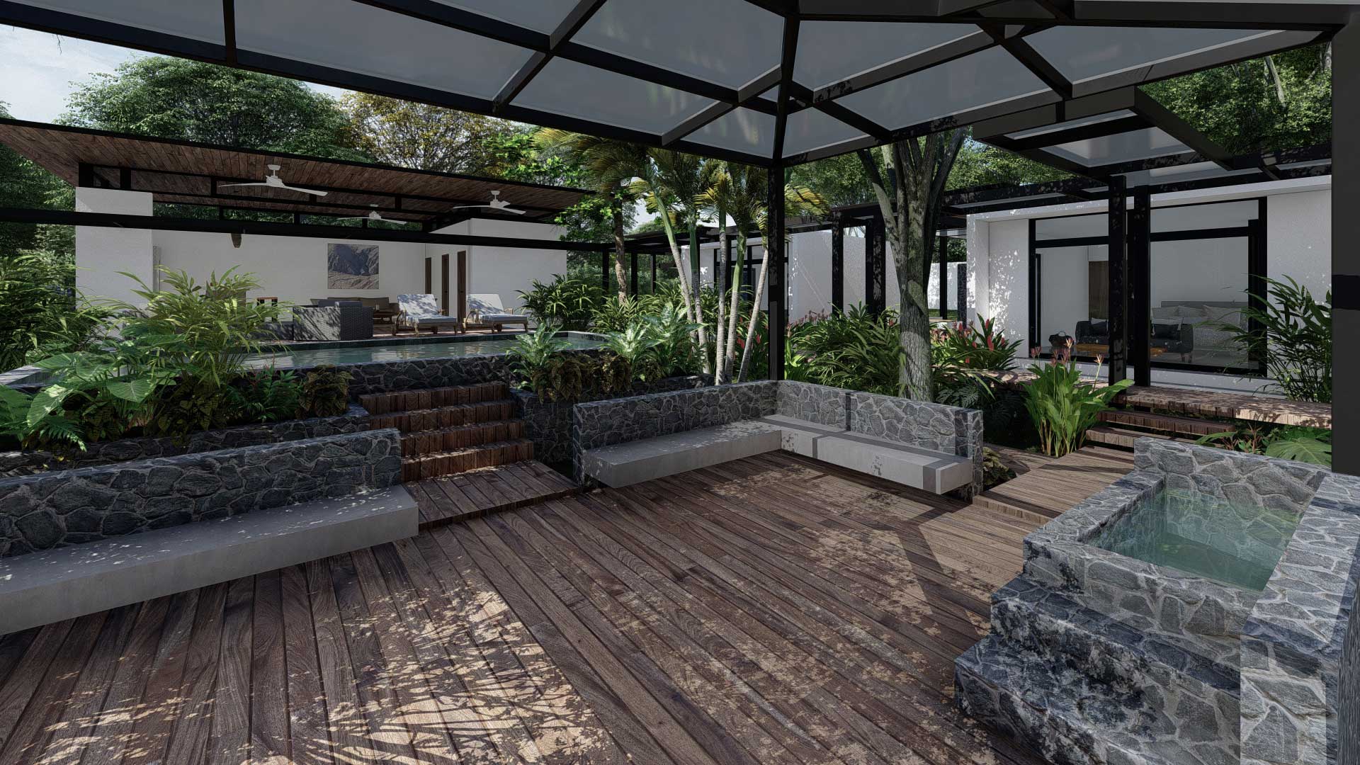MM House, home and guest house in Playa Grande, Costa Rica, by CJarq