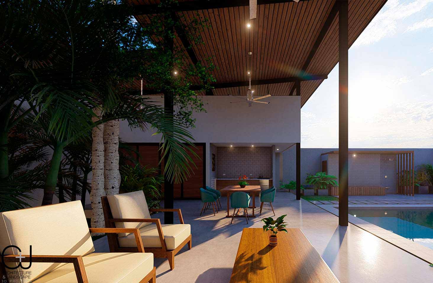 MT Guesthouse, guest house in Playa Langosta, Costa Rica, by CJarq