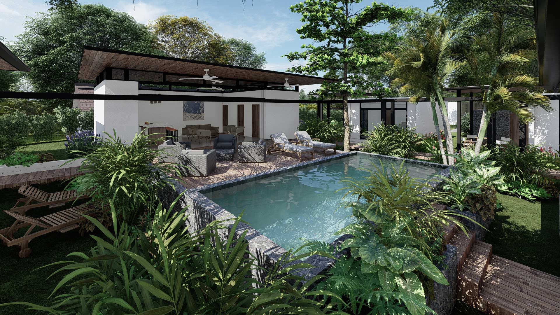 MM House, home and guest house in Playa Grande, Costa Rica, by CJarq