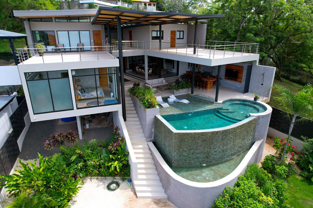 Casa Cielo, home and landscape in Tamarindo, Costa Rica, by CJarq