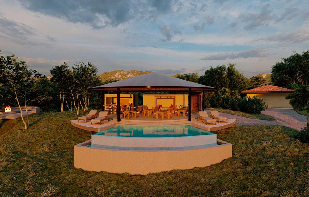 Panacea, yoga retreat pavilion in the mountains of Guanacaste, Costa Rica, by CJarq