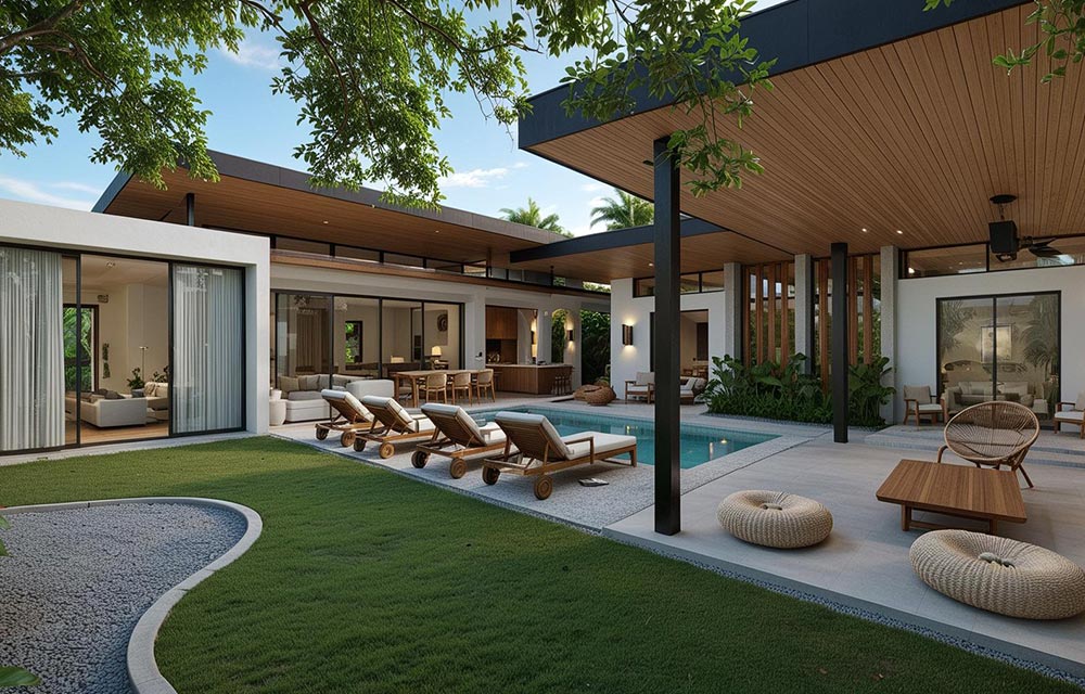 Casa Jacalito · Residence + landscape · Avellanas