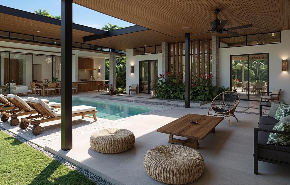 Casa Jacalito, home and landscape in Guanacaste, Costa Rica, by CJarq