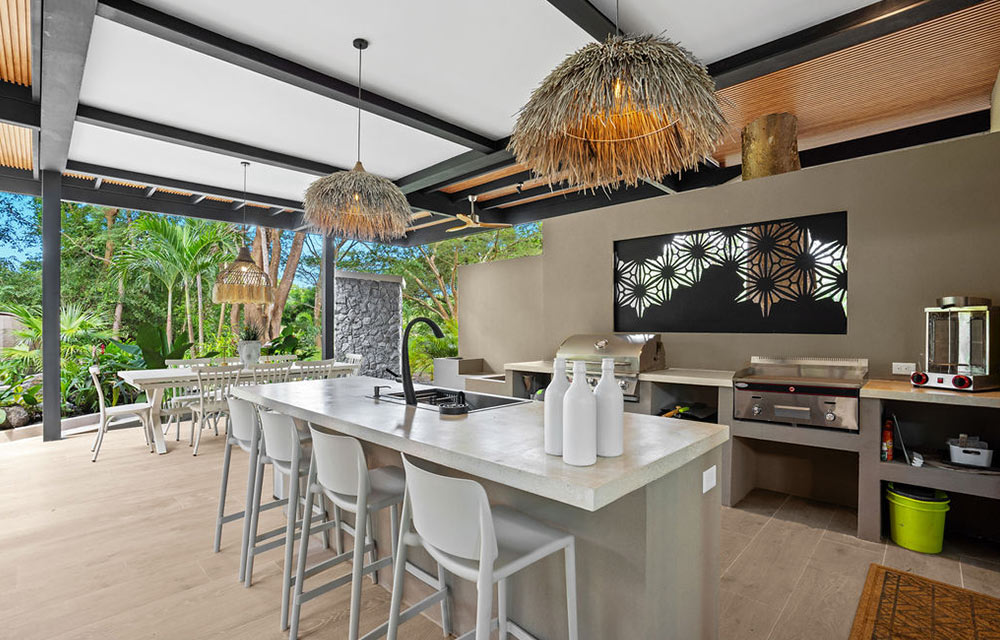 Sakura, family home and garden in Reserva Conchal, Brasilito, Costa Rica, by CJarq