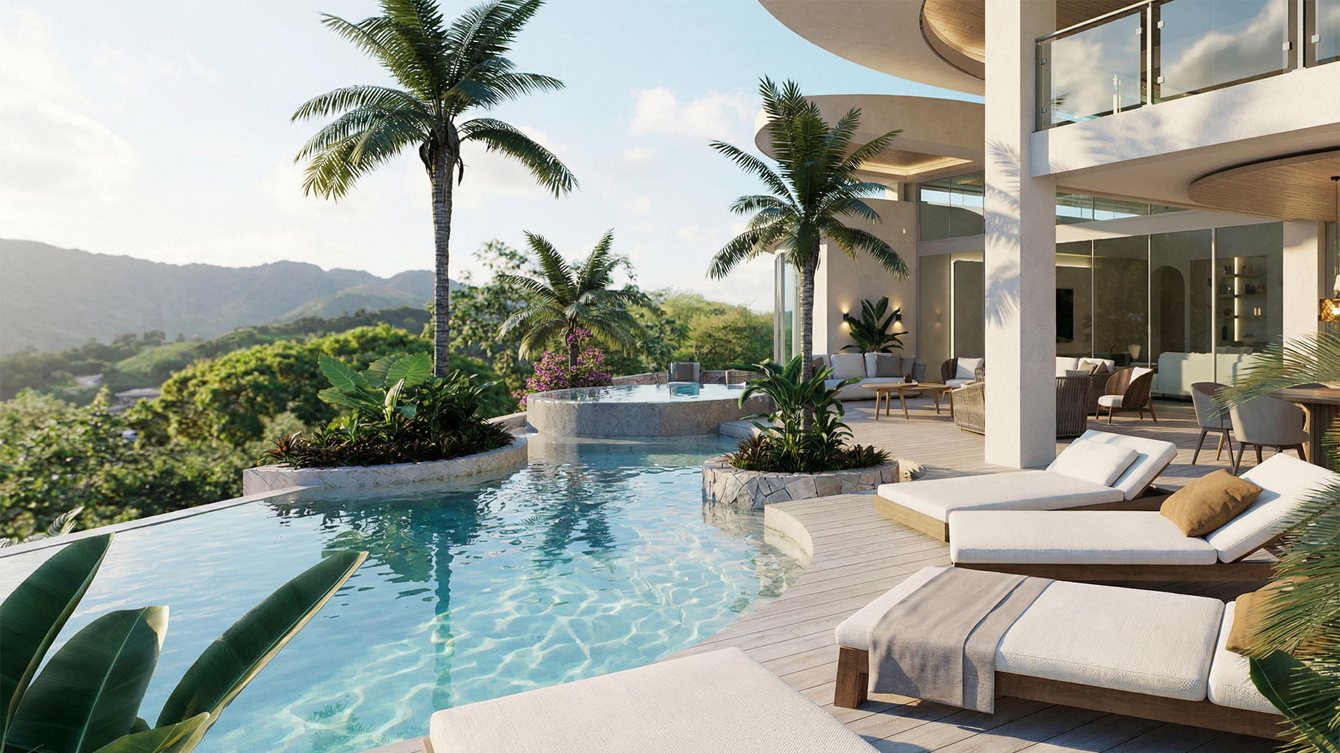 Guayacan, home under construction in Reserva Conchal, Guanacaste, Costa Rica, by CJarq