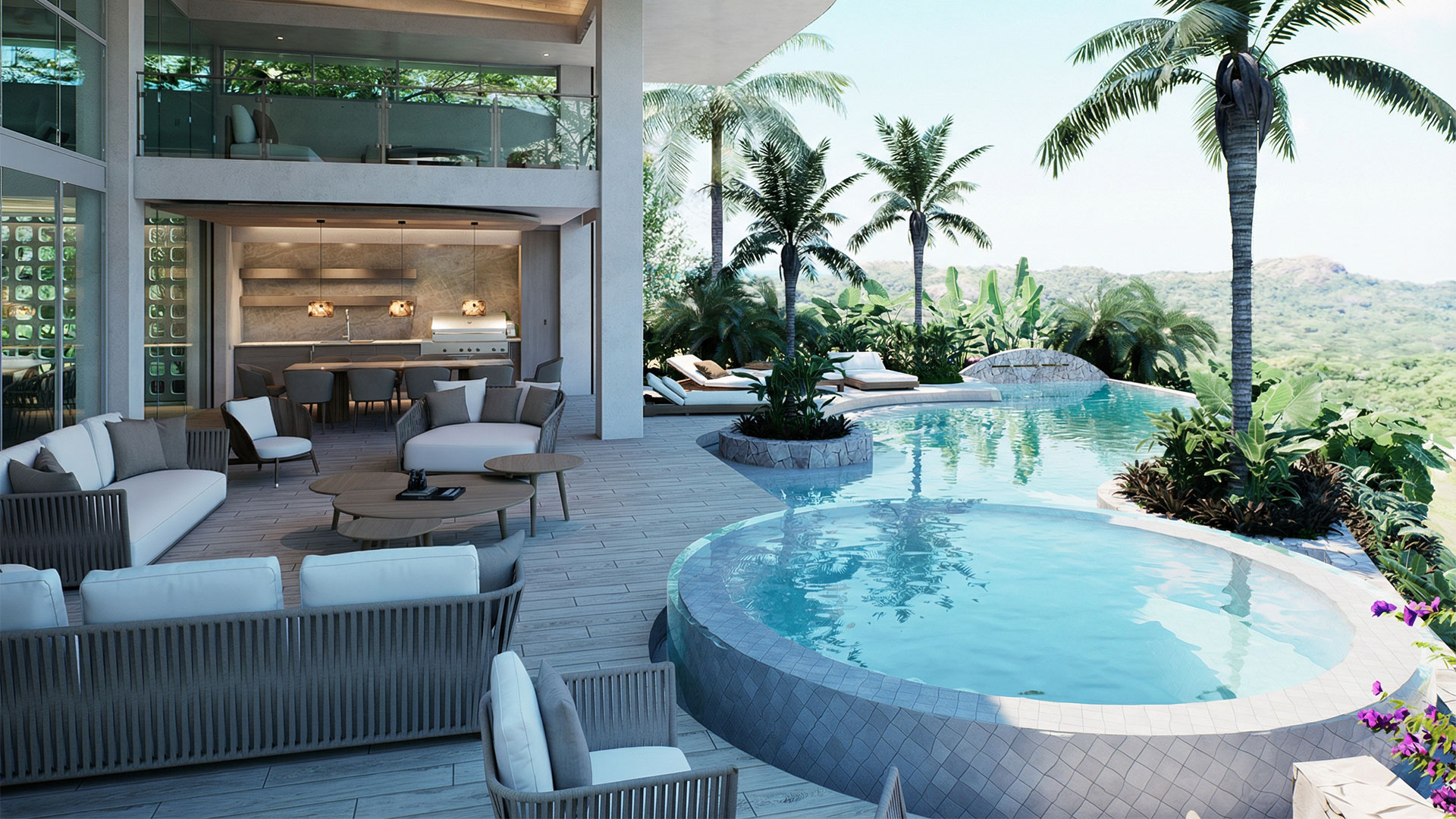 Guayacan, home under construction in Reserva Conchal, Guanacaste, Costa Rica, by CJarq