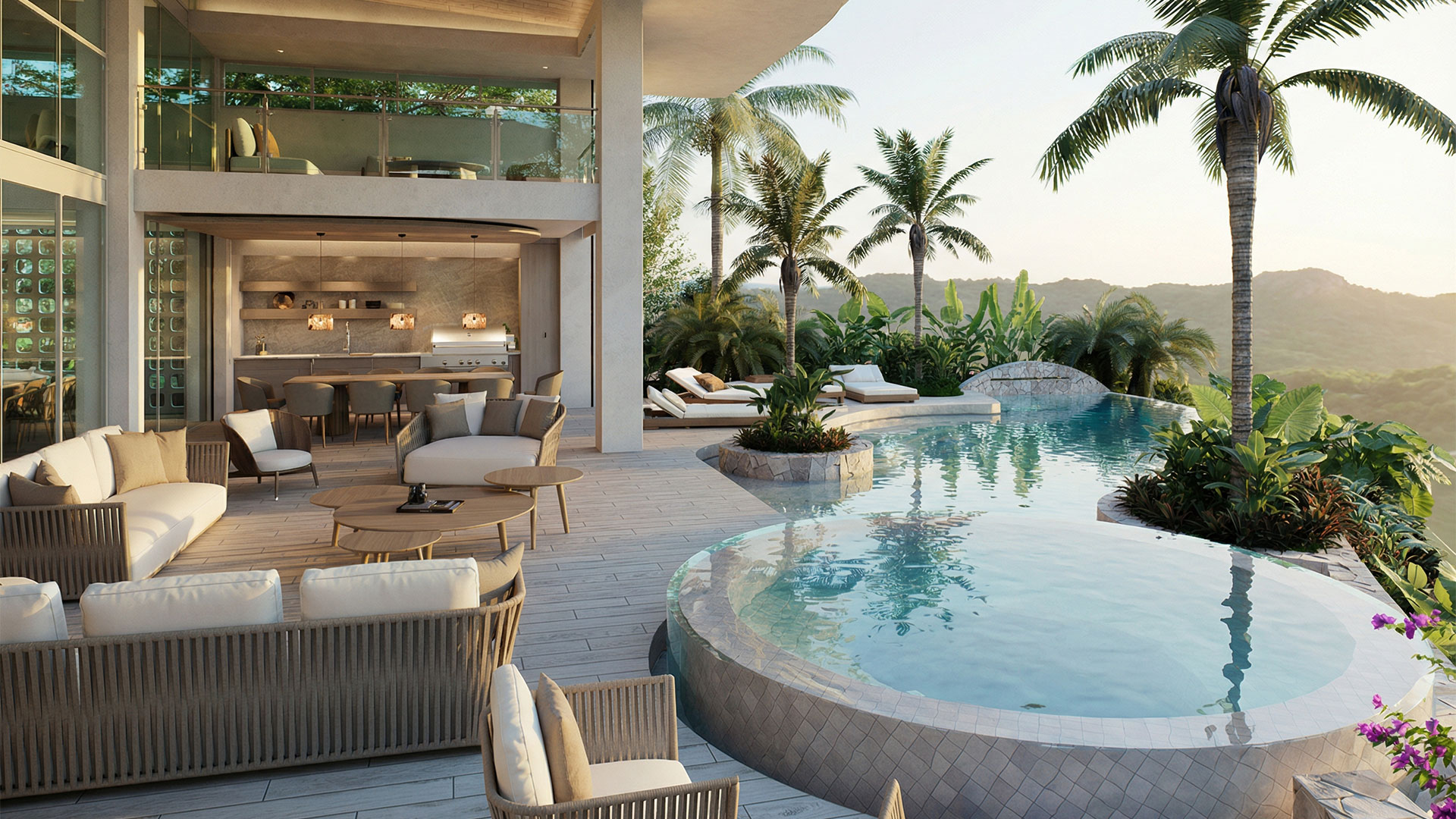 Guayacan, home under construction in Reserva Conchal, Guanacaste, Costa Rica, by CJarq