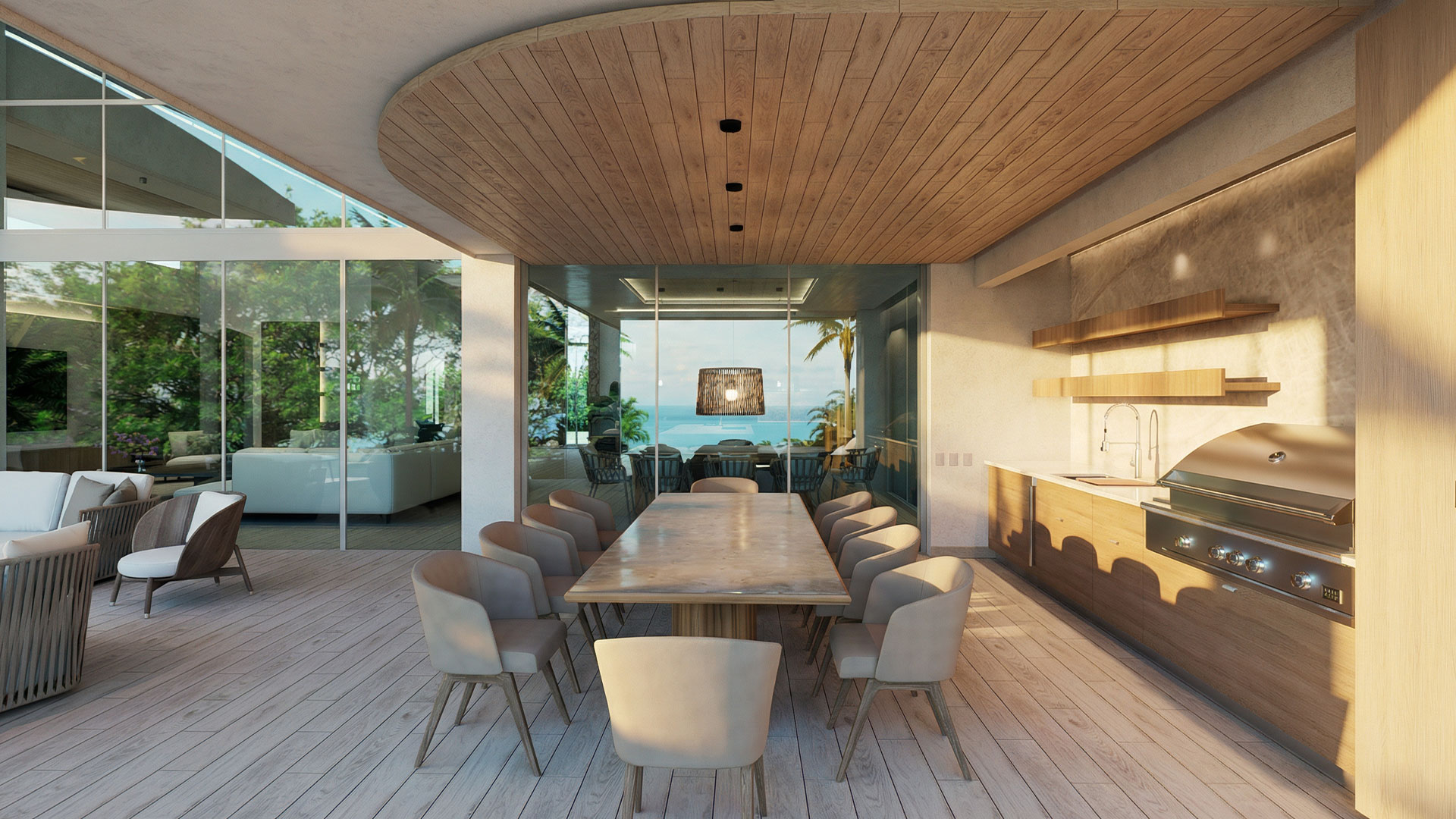 Guayacan, home under construction in Reserva Conchal, Guanacaste, Costa Rica, by CJarq
