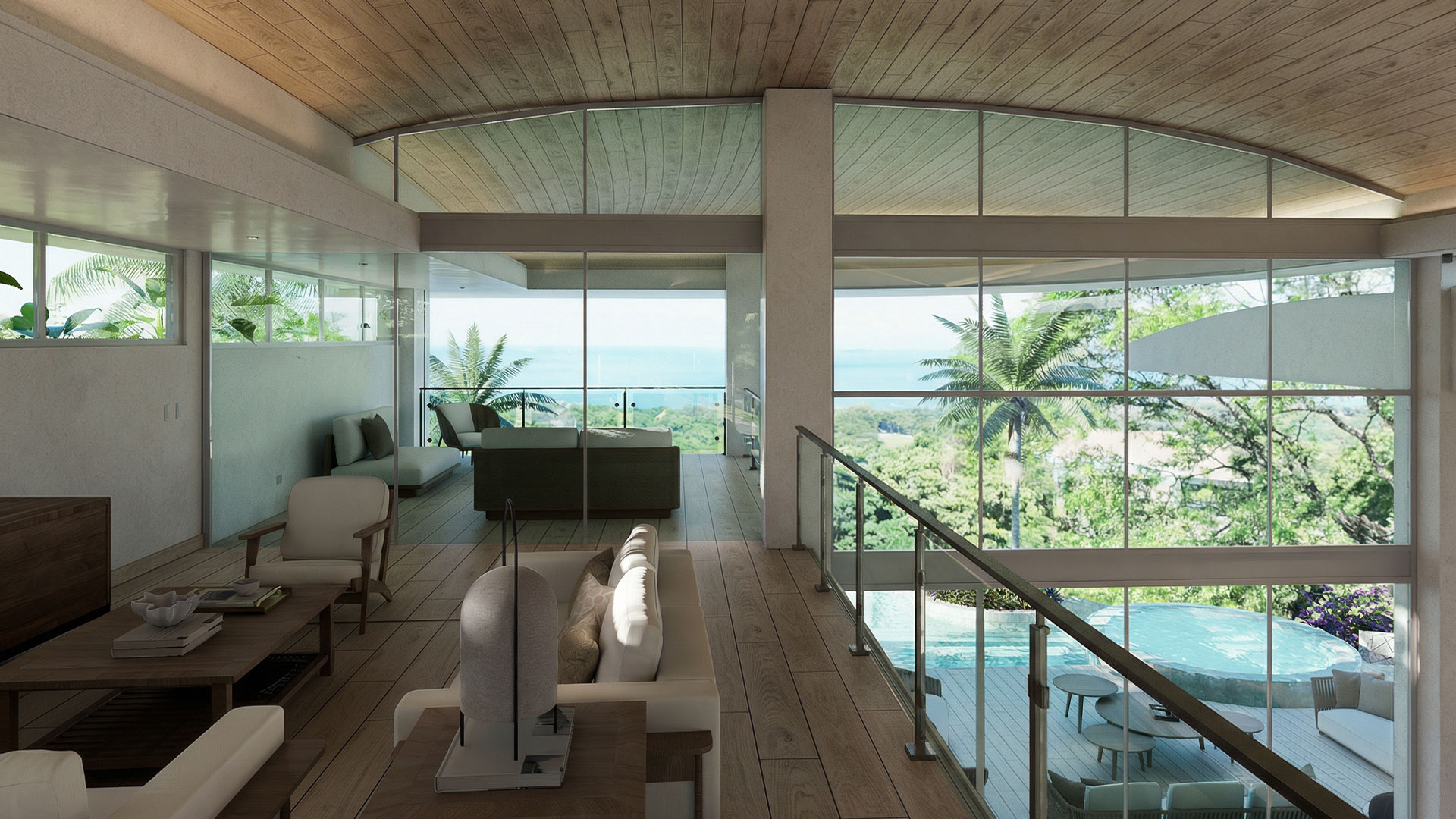 Guayacan, home under construction in Reserva Conchal, Guanacaste, Costa Rica, by CJarq