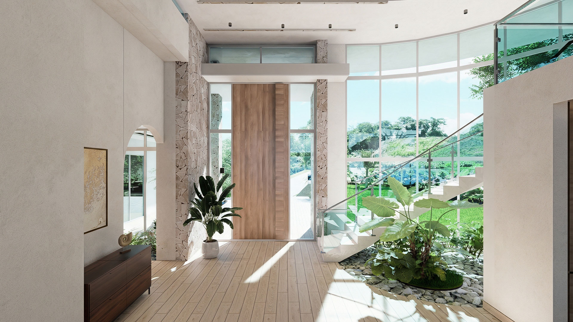Guayacan, home under construction in Reserva Conchal, Guanacaste, Costa Rica, by CJarq