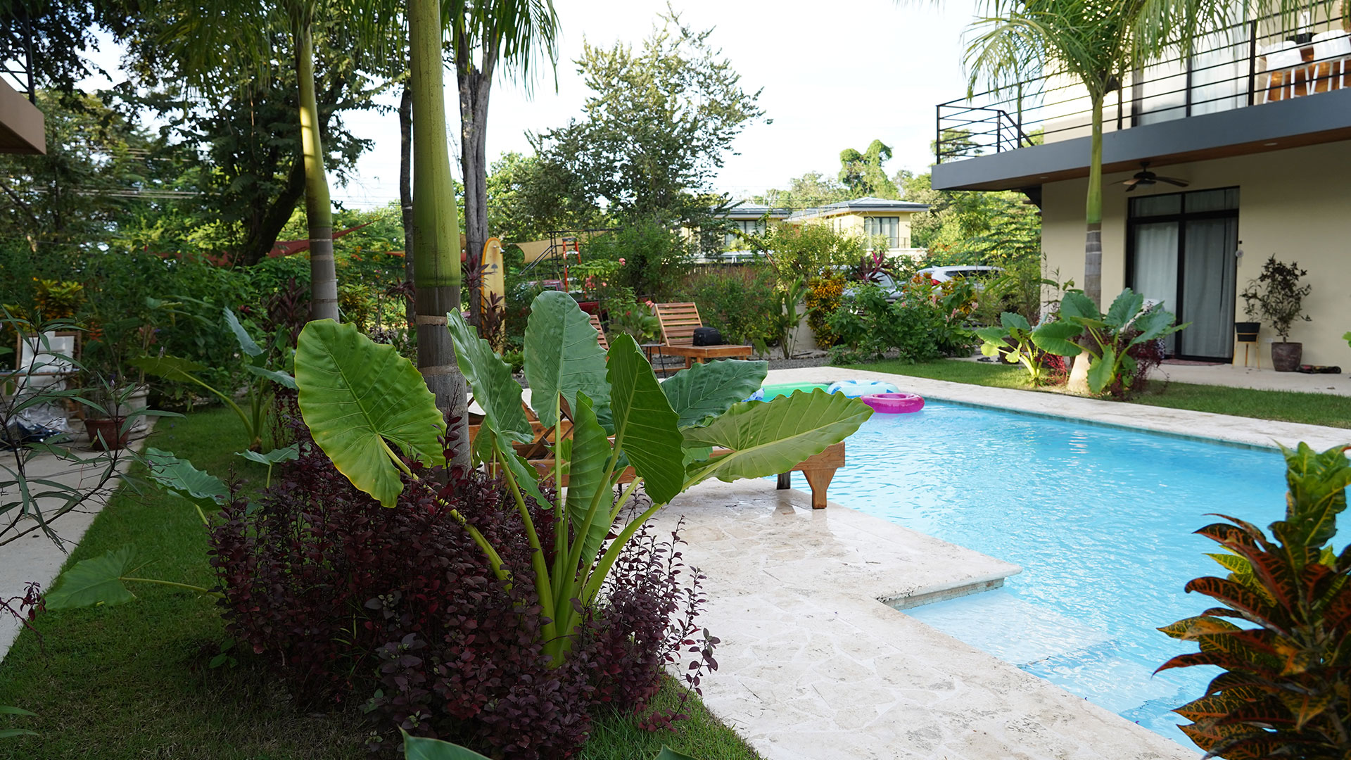 Relajarse Landscape, landscape design for boutique lodging in Playa Grande, Costa Rica, by CJarq