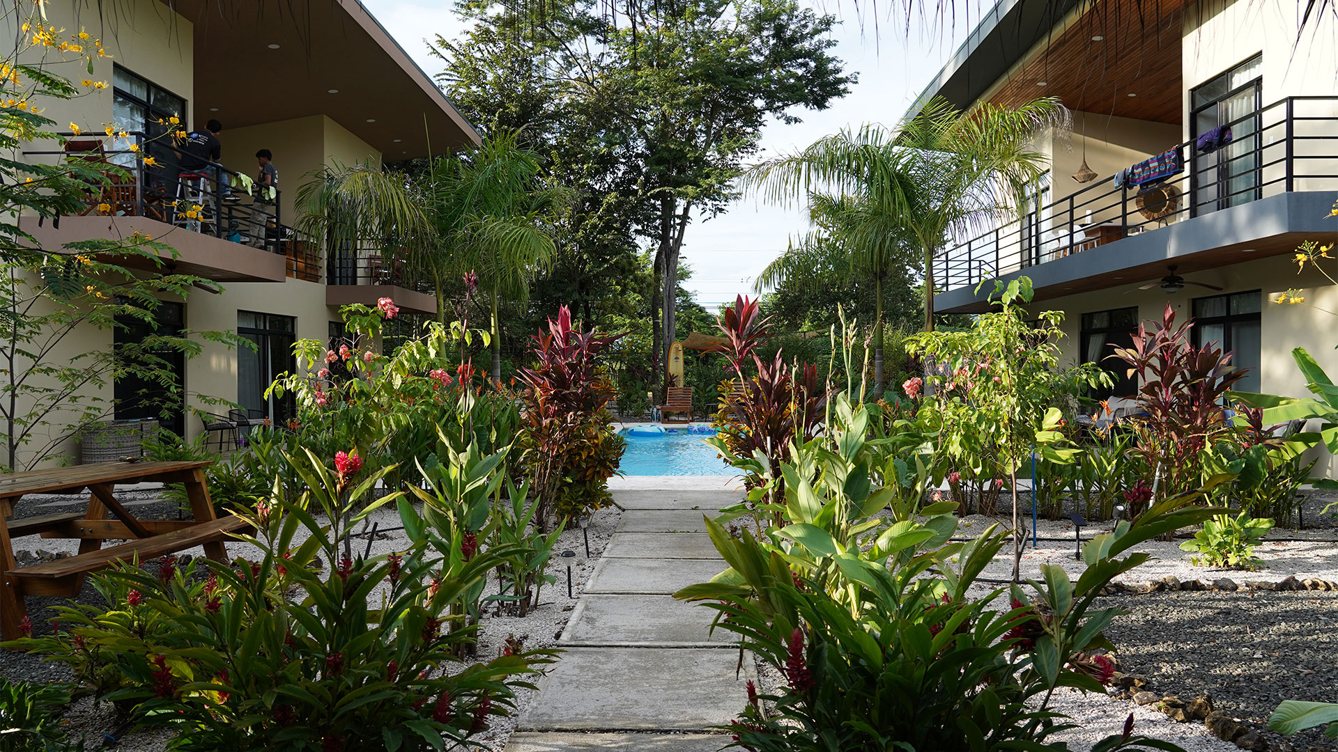Relajarse Landscape, landscape design for boutique lodging in Playa Grande, Costa Rica, by CJarq