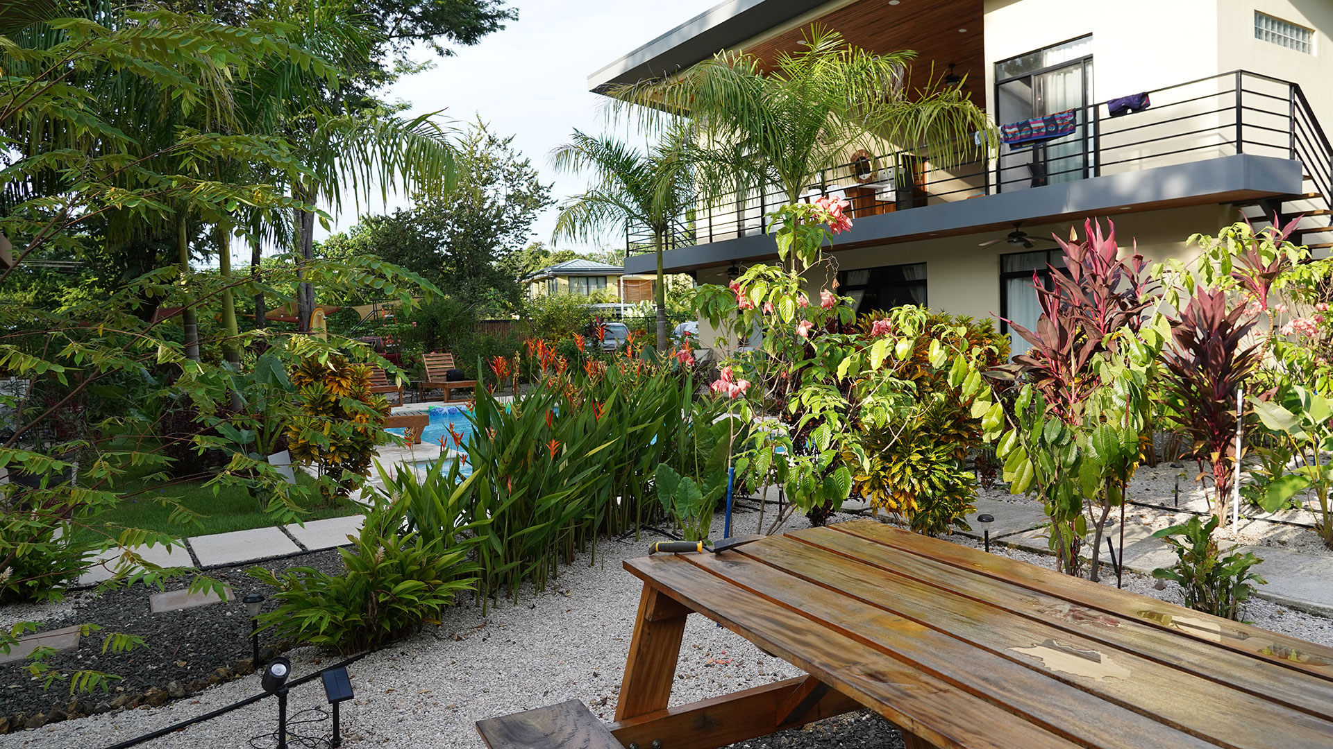 Relajarse Landscape, landscape design for boutique lodging in Playa Grande, Costa Rica, by CJarq